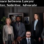 Difference between lawyer barrister solicitor