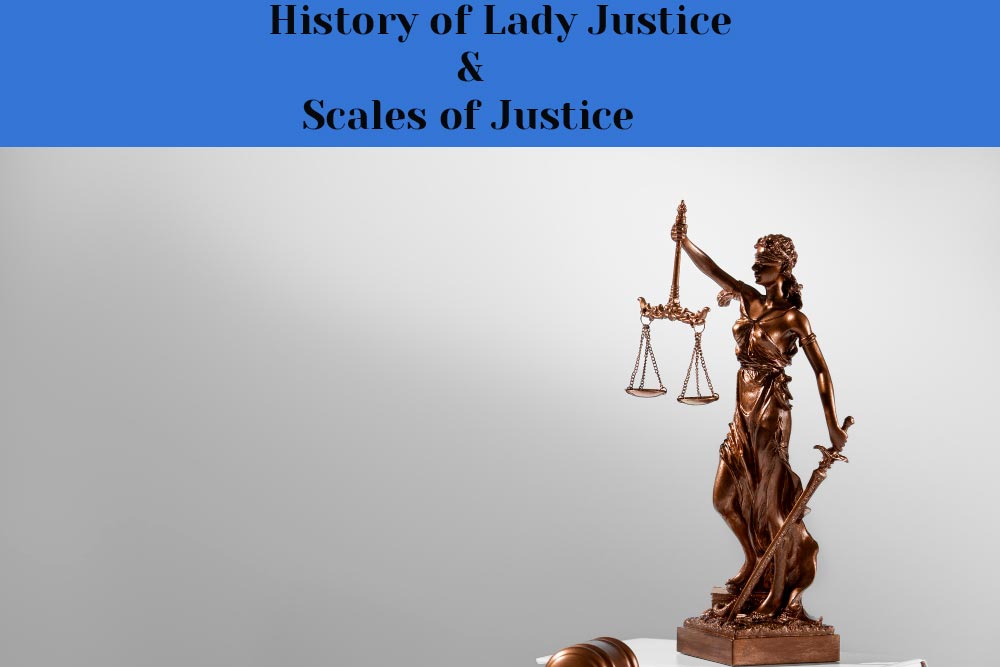 Zambian Crowd - LADY JUSTICE - DEPICTION Lady Justice, a blindfolded woman  carrying a sword and a set of scales, is a common symbol on courthouses.  She symbolizes fair and equal administration